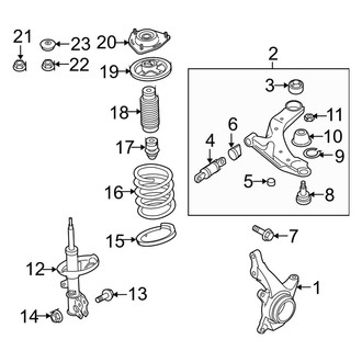 Kia OE - Front Suspension - Suspension Components