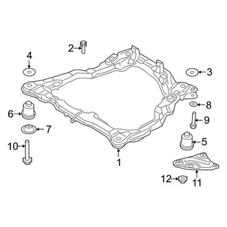 Kia OE - Front Suspension - Suspension Mounting (2.0L)