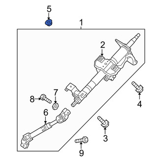 Kia OE - Steering Column Nut