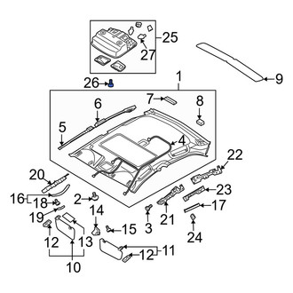 Kia OE - Reading Light Screw
