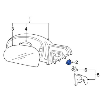 Kia OE - Door Mirror Nut
