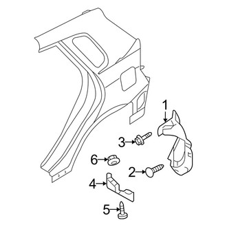 Kia OE - Quarter Panel - Exterior Trim