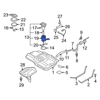 Kia OE - Fuel Pump Filter