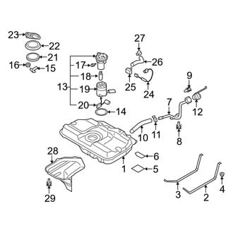 Kia OE - Fuel System Components (2.0L)