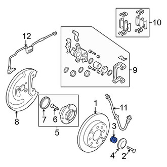 Kia OE - CV Joint Nut
