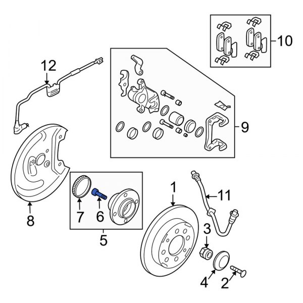 Wheel Lug Stud