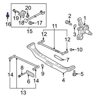 Kia OE - Front Seat Track Bolt