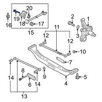 Kia OE - Front Seat Track Bolt