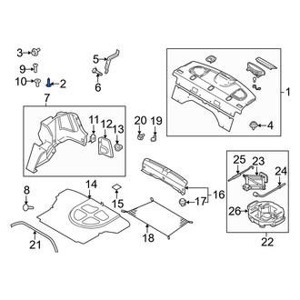 Kia OE - Lower Bumper Cover Screw
