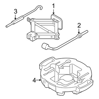 Kia OE - Rear Body & Floor - Jack & Components