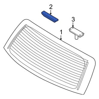 Kia OE - Back Glass Spacer