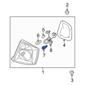 Kia OE - Tail Light Bulb