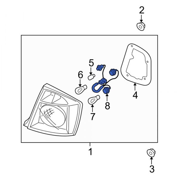 Tail Light Wiring Harness