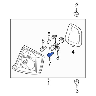 Kia OE - Tail Light Bulb