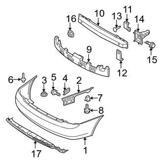 Kia OE - Rear Bumper - Bumper & Components