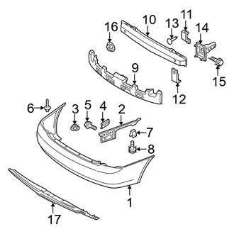 Kia OE - Rear Bumper - Bumper & Components