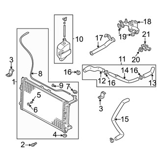 Kia OE - Cooling - Radiator & Components
