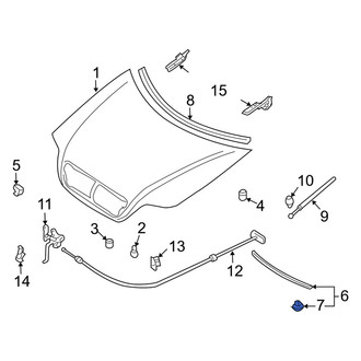 Kia OE - Hood Seal Clip