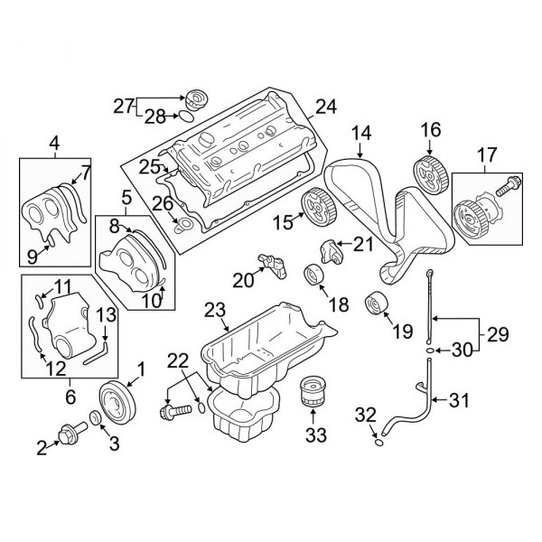 Engine / Transaxle - Engine Parts