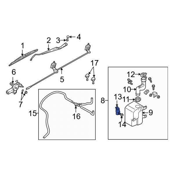 Windshield Washer Pump