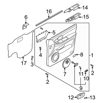 Kia OE - Front Door - Interior Trim