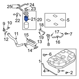 Kia OE - Fuel Pump Filter