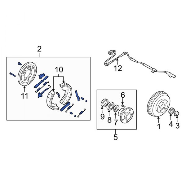 Drum Brake Assembly