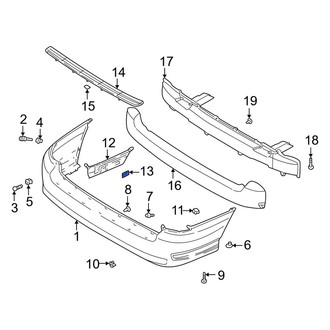 Kia OE - Bumper Guide Nut