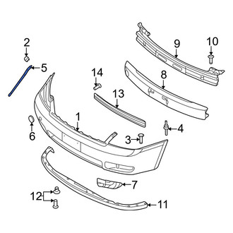 Kia OE - Front Left Bumper Cover Bracket