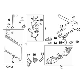Kia OE - Cooling - Radiator & Components