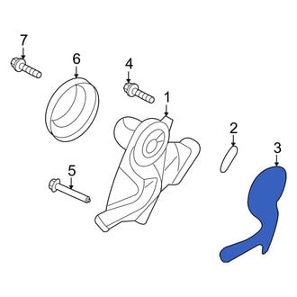 Kia OE - Left Engine Water Pump Gasket