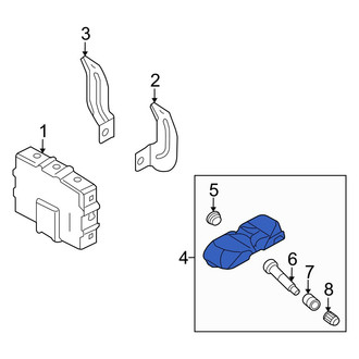 Kia OE - Tire Pressure Monitoring System (TPMS) Sensor