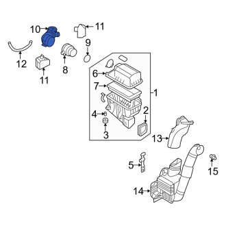 Kia Sedona OEM Air Intake Parts - Filters, Manifolds | CARiD