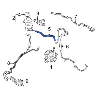 Kia OE - Power Steering Reservoir Hose