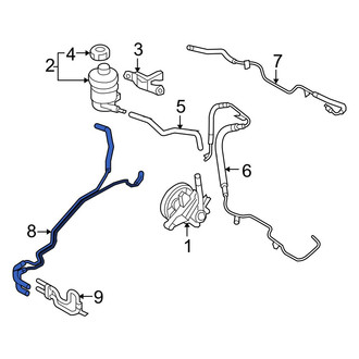 Kia OE - Power Steering Return Hose