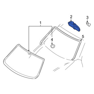 Kia OE - Front Interior Rear View Mirror