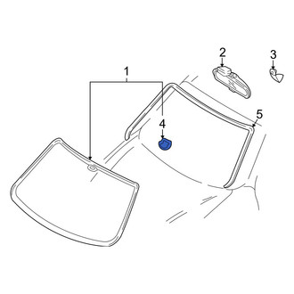 Kia OE - Interior Rear View Mirror Bracket