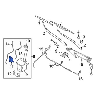 Kia OE - Windshield Washer Pump