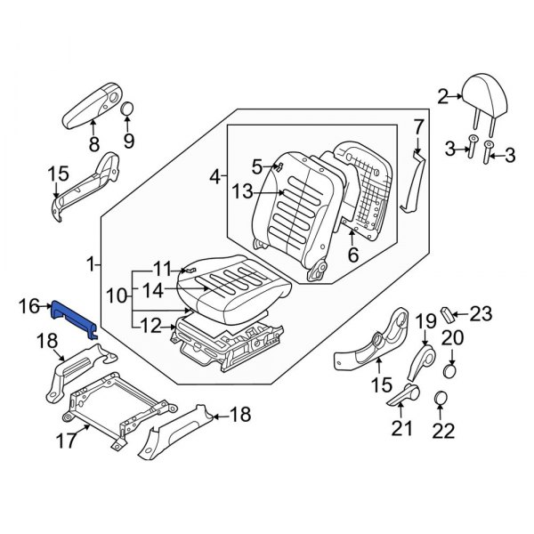 Seat Track Cover