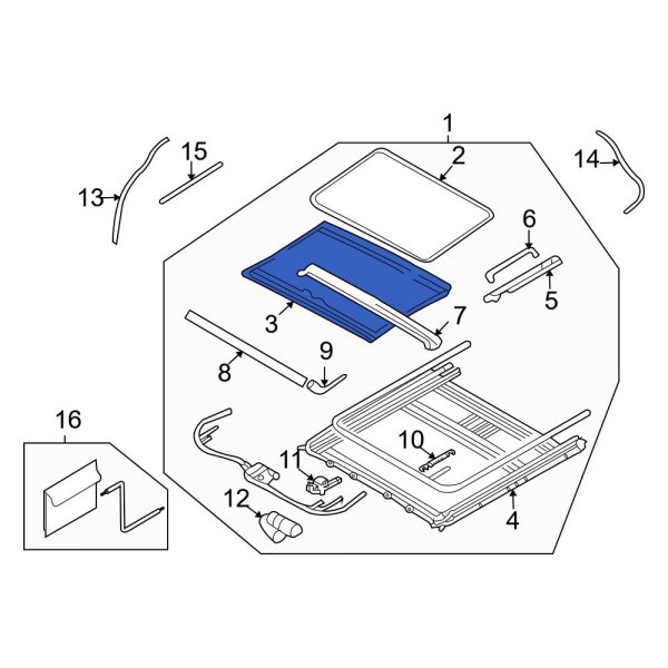 Sunroof Cover