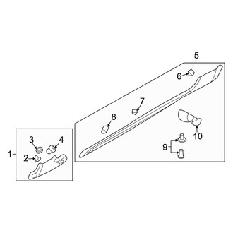 Kia OE - Pillars, Rocker & Floor - Exterior Trim