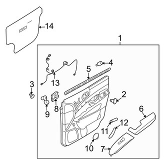 Kia OE - Front Door - Interior Trim