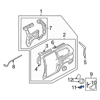 Kia OE - Fuel Door Release Handle