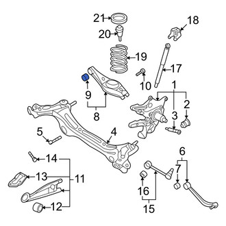 Kia OE - Rear Lower Inner Suspension Control Arm Bushing