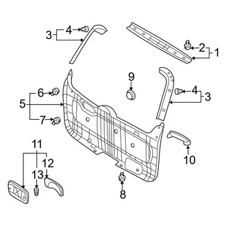 Kia OE - Lift Gate - Interior Trim