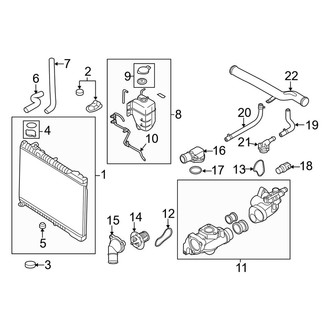 Kia OE - Cooling - Radiator & Components