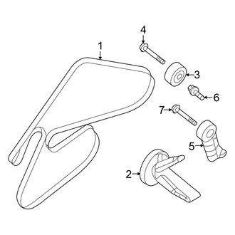 Kia OE - Cooling - Belts & Pulleys (EX / LX)