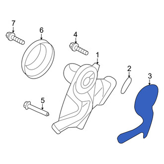 Kia OE - Left Engine Water Pump Gasket