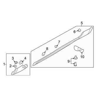 Kia OE - Pillars, Rocker & Floor - Exterior Trim