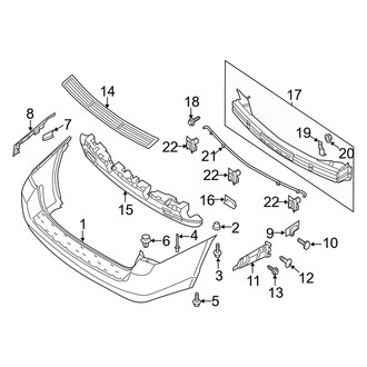 Kia OE - Rear Bumper - Bumper & Components